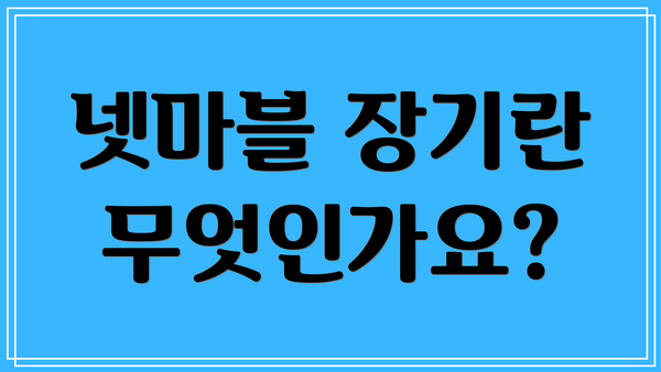 넷마블 장기란 무엇인가요?