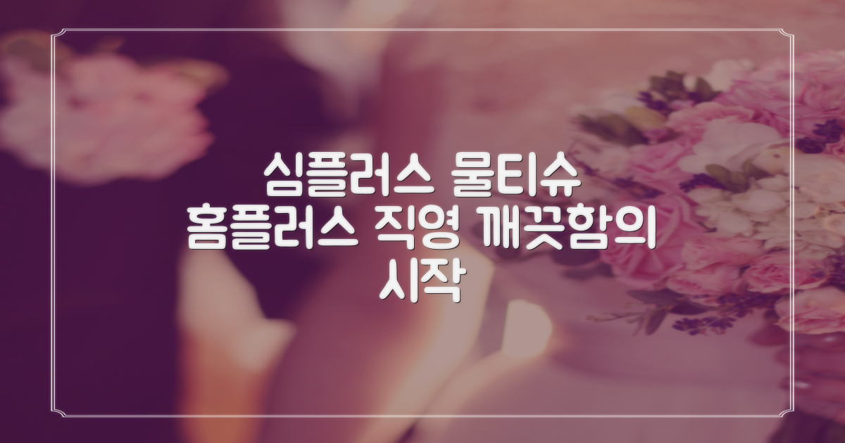 홈플러스 직영 심플러스 물티슈